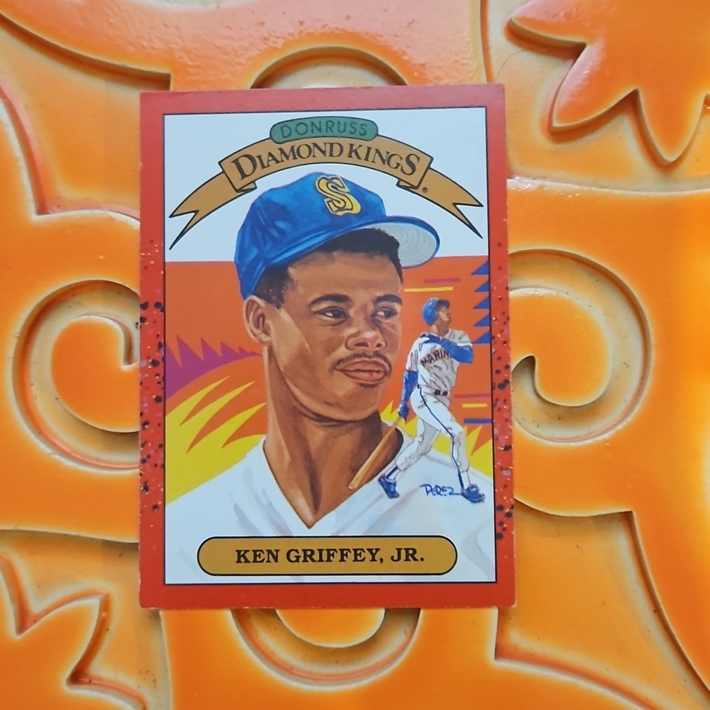 1989 Donruss Diamond Kings Ken Griffey, Jr. Card #4